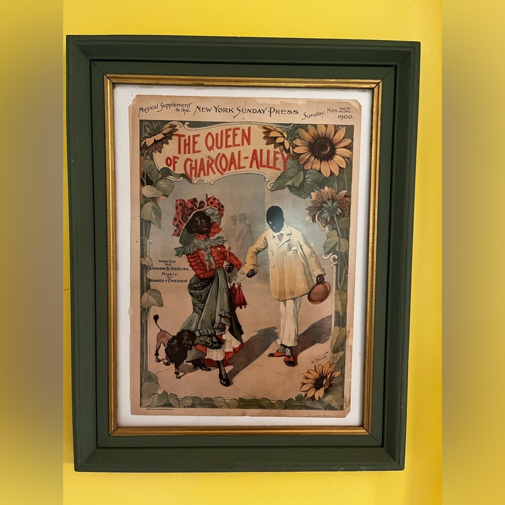 THE QUEEN OF CHARCOAL ALLEY SHEET MUSIC